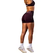 Nebbia STRONG BEAUTY V-shaping Belt Shorts 428 dark red Női rövidnadrág