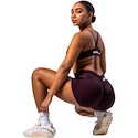 Nebbia STRONG BEAUTY V-shaping Belt Shorts 428 dark red Női rövidnadrág