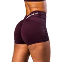 Nebbia STRONG BEAUTY V-shaping Belt Shorts 428 dark red Női rövidnadrág