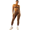 Nebbia TOTALLY SEAMLESS High-Waist Leggings MAXIMUM PUSH-UP 302 brown Női leggings