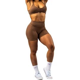 Nebbia TOTALLY SEAMLESS High Waisted Push-Up Shorts 304 brown Női rövidnadrág