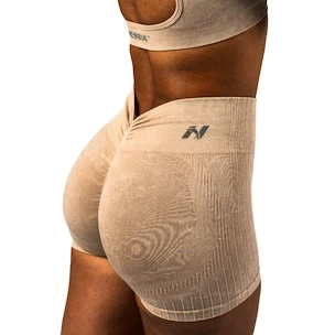 Nebbia TOTALLY SEAMLESS High Waisted Push-Up Shorts 304 cream Női rövidnadrág