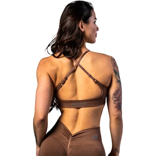 Nebbia TOTALLY SEAMLESS Medium-Support Sports Bra 305 brown  Női melltartó