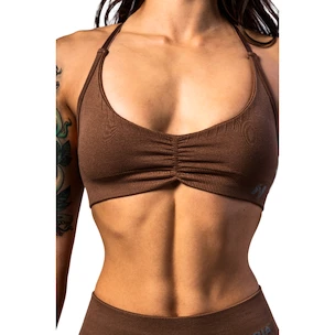 Nebbia TOTALLY SEAMLESS Medium-Support Sports Bra 305 brown  Női melltartó