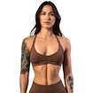 Nebbia TOTALLY SEAMLESS Medium-Support Sports Bra 305 brown  Női melltartó L