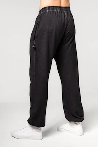 Nebbia  Washed-off Gym Sweatpants Baggy Style GYM BRO 373 Black Férfi-melegítőalsó