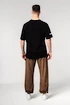 Nebbia  Washed-off Gym Sweatpants Baggy Style GYM BRO 373 Ligth Brown Férfi-melegítőalsó