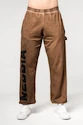 Nebbia  Washed-off Gym Sweatpants Baggy Style GYM BRO 373 Ligth Brown Férfi-melegítőalsó