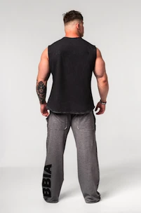 Nebbia  Washed-off Gym Sweatpants NO SHORTCUTS 372 Light Grey Férfi-melegítőalsó