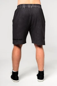 Nebbia  Washed-off Gym Sweatshorts NO BS Black Férfirövidnadrág L