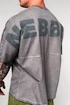 Nebbia  Washed-off Oversized Heavyweight Cotton T-shirt NO SHORTCUTS 369 Light Grey Férfipóló