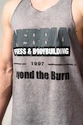Nebbia  Washed-off Oversized Stringer MAX OUT 359 Light Grey Ujjatlan póló férfiaknak