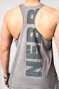 Nebbia  Washed-off Oversized Stringer MAX OUT 359 Light Grey Ujjatlan póló férfiaknak