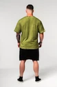 Nebbia  Washed-off Oversized T-shirt HERITAGE Green Férfipóló