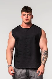 Nebbia Washed-off Tank Top BEASTIN' 361 Black Ujjatlan póló férfiaknak