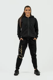 Nebbia Women's Classic Zip-Up Hoodie 845 Black Női melegítőfelső