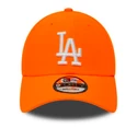New Era 9Forty League Essential MLB Los Angeles Dodgers Neon narancssárga