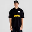 New Era  Wordmark Oversized NFL Pittsburgh Steelers Férfipóló S