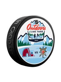 NHL Outdoors Lake Tahoe Dueling Vegas Golden Knights vs Colorado Avalanche korong