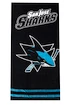 NHL San Jose Sharks fekete törölköző