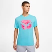 Nike Court Dri-FIT Rafa M Tee DB Polarizált kék férfi póló