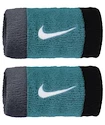 Nike  Swoosh Doublewide Wristbands Cool Grey Csuklópántok