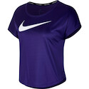 Nike Swoosh Run Top SS női póló, lila