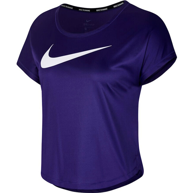 Nike Swoosh Run Top SS női póló, lila