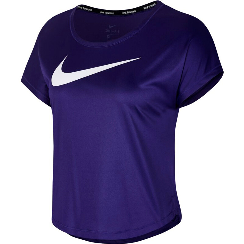 Nike Swoosh Run Top SS női póló, lila