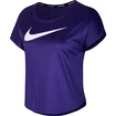 Nike  Swoosh Run Top SS Purple Női póló