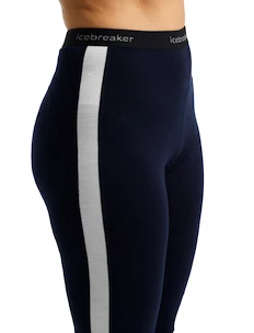 Női aláöltözet Icebreaker  Leggings Midnight Navy/Snow/Cb  XS
