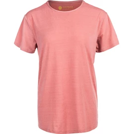 Női Endurance Lizzy Slub rózsaszínű póló