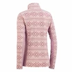 Női Kari Traa Flette Fleece Sweatshirt rózsaszínű