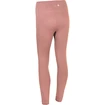 Női leggings Endurance  Flow Ribbed Seamless Tights Burnt Rose