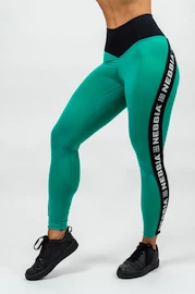 Női leggings Nebbia Magas derekú leggings ICONIC Green