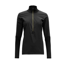 Női melegítőfelső Devold Running Cover Woman Zip Neck Caviar