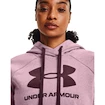 Női melegítőfelső Under Armour  Rival Fleece Logo Hoodie Mauve Pink
