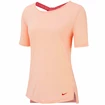 Női Nike Dry SS Top Elastika világos narancssárga