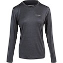 Női póló Endurance  Maje Melange L-S Tee Black