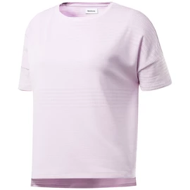 Női Reebok Performance rózsaszínű póló