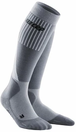 Női téli kompressziós zokni CEP Grey