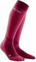Női téli kompressziós zokni CEP  Red