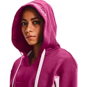 Női Under Armour Rival Fleece EMB kapucnis pulóver rózsaszínű