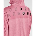 Női Under Armour Tech Twist grafikus kapucnis pulóver rózsaszínű