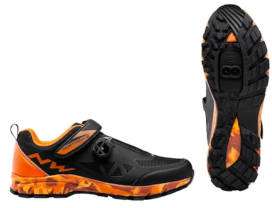 NorthWave  Corsair Black/Siena Kerékpáros cipő férfiaknak