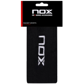 NOX 2 Black/White Logo Long Wristbands Csuklópántok