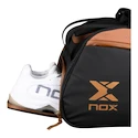 NOX   Luxury Open Series Black/Brown Padelbag  Táska teniszütőhöz