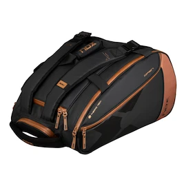 NOX Luxury Open Series Black/Brown Padelbag Táska teniszütőhöz