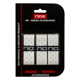 NOX Perforated Pro Overgrip White Felső nyélvédő overgrip