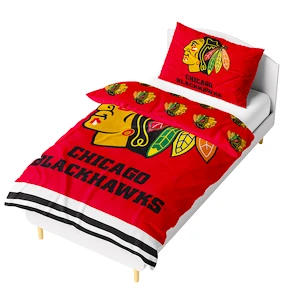 Official Merchandise  NHL Chicago Blackhawks 140x200/70x90 cm Ágynemű